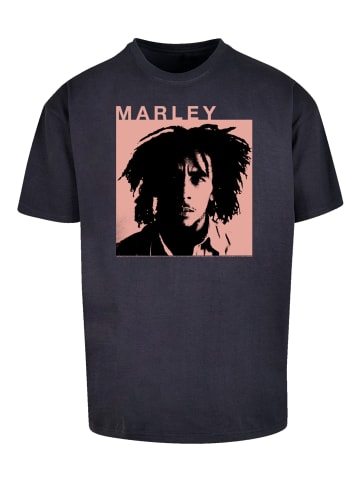 F4NT4STIC Heavy Oversize T-Shirt Bob Marley Reggae Music by Rock Off in marineblau