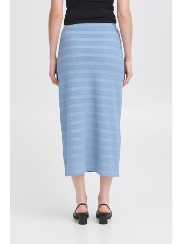 ICHI Rock IXKNITTY Slim fit in Della Robbia Blue