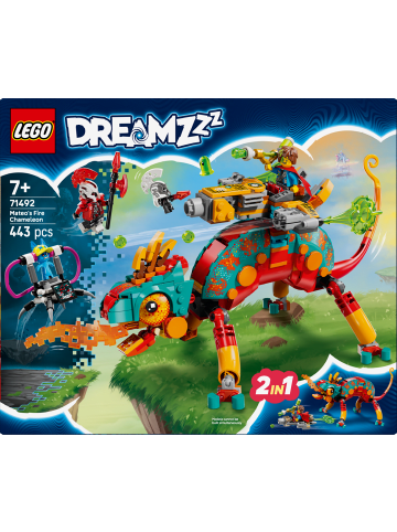 LEGO DREAMZzz™ Mateos Feuer-Chamäleon in Mehrfarbig ab 7 Jahre