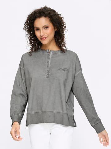 Heine Sweatshirt in steingrau