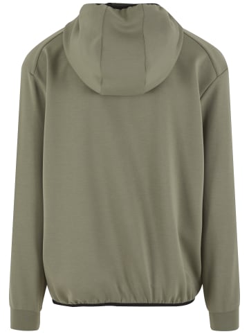 Urban Classics Urban Classics Scuba Zip Pocket Hoody in palegreen