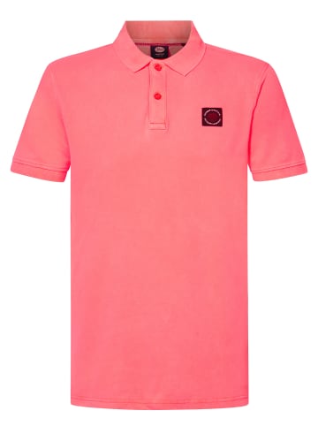 Petrol Industries Klassisches Poloshirt Zest in Rosa