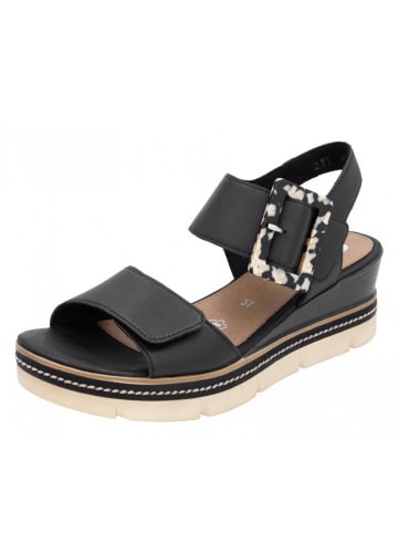 remonte Sandale in Schwarz