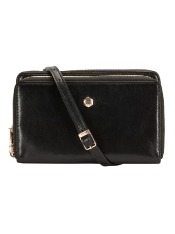 Jekyll & Hide Verona Clutch Geldbörse RFID Schutz Leder 19 cm in black