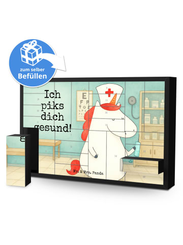 Mr. & Mrs. Panda Befüllbarer Adventskalender Einhorn Krankenschw... in Weiß