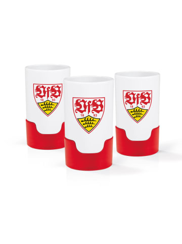 Taste Hero VfB Stuttgart Bier-Aufbereiter rot/weiß 3er Bier wie frisch gezapft