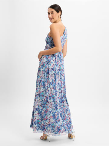 SWING Maxikleid in mehrfarbig lila - 0001