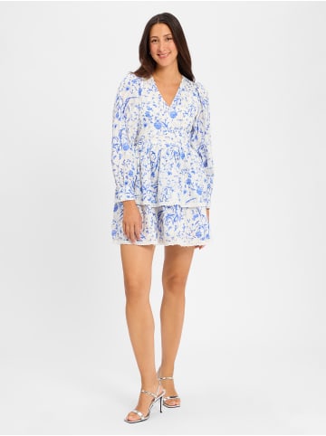 Y.A.S Kleid in weiß blau - 0001