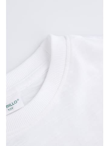 Coccodrillo T-Shirt mit kurzem Ärmel in weiß