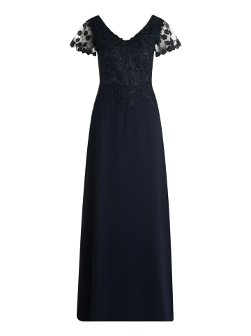 Vera Mont Abendkleid mit Stickerei in Night Sky