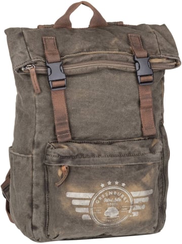 Greenburry Rucksack Vintage Aviator Explorer No. 1 in Khaki