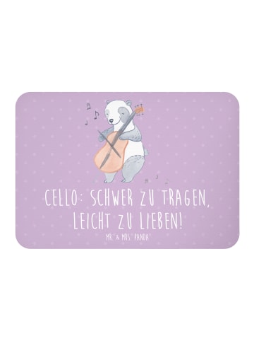 Mr. & Mrs. Panda Magnet Zeichenllo Liebe mit Spruch in Lavendeltraum