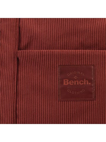 Bench Cord Shopper Tasche 48 cm rostbraun