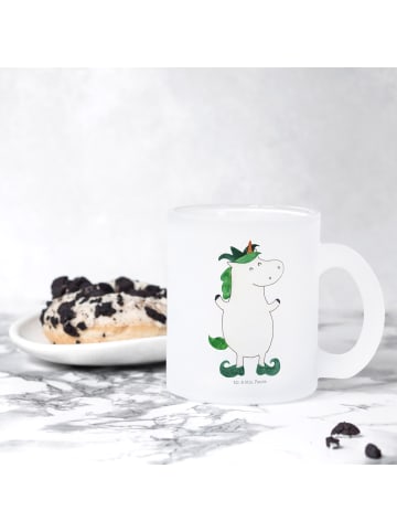 Mr. & Mrs. Panda Tee Tasse Einhorn Joker ohne Spruch in Transparent