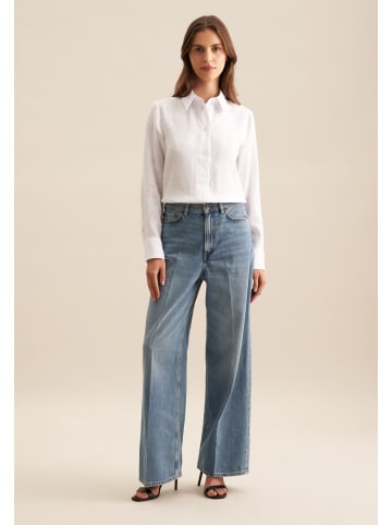 Seidensticker Hemdbluse Regular in Weiß