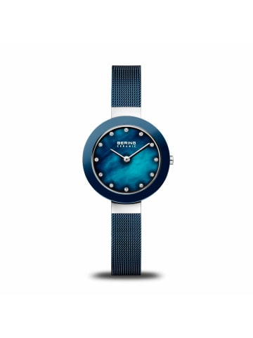 Bering Analoguhr für Damen in blau