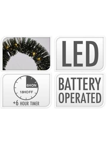 Home&Styling Collection Weihnachtskranz in grün