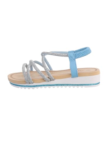 Ital-Design Sandale & Sandalette in Hellblau