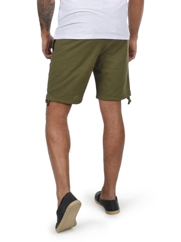 INDICODE Leinenhose IDMoses 70052MM kurze Hose aus Leinenqualität in Grün