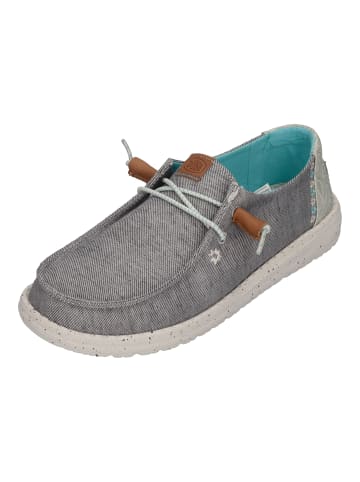 Hey Dude Halbschuhe-Slipper WENDY HEATHERED SLUB TROPICAL in grau