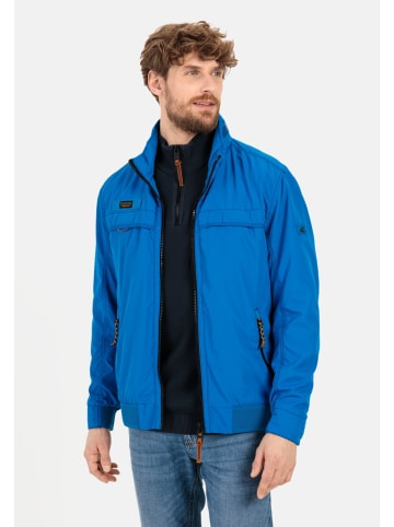 Camel Active Leichter Blouson aus recyceltem Polyester in Blau