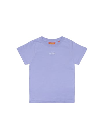 smiler. T-Shirt mini-laugh. in flieder