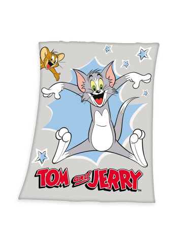 Herding Fleecedecke 130x170cm Tom & Jerry in Bunt