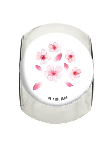 Mr. & Mrs. Panda Bonboniere Kirschlüten Meer ohne Spruch in Weiß