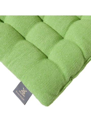 Erwin Müller Stuhlkissen 2er-Pack London in apfelgrün