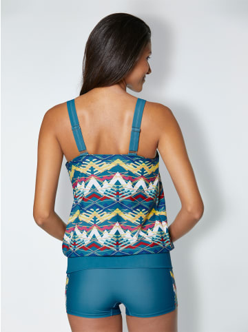 WITT WEIDEN Oversized-Tankini-Top in topas-gemustert
