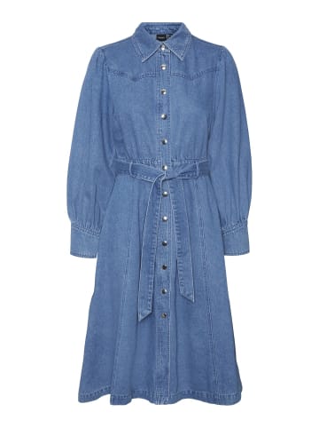 Vero Moda Jeanskleid in Medium Blue Denim