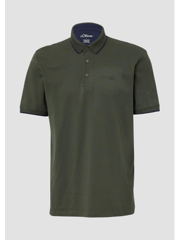 s.Oliver Polo-Shirt in 7940_olivgrün