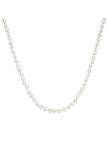 Rafaela Donata Perlen-Kette Sterling Silber Muschelkernperle in weiß