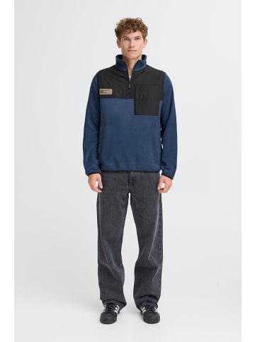 BLEND Fleecejacke BHMasi Troyer in Blau