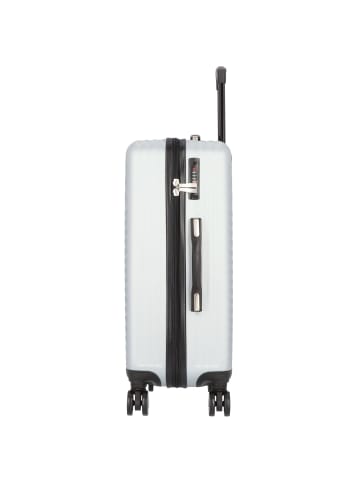 mano Don Carlo 4-Rollen Trolley 67 cm silber