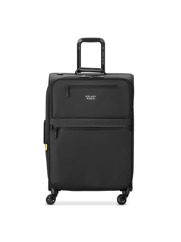 Delsey Maubert 2.0 4 Rollen Trolley 69 cm mit Dehnfalte in schwarz