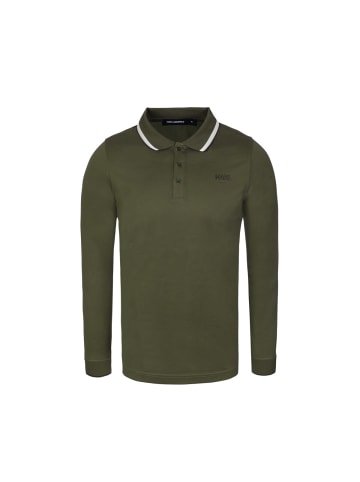 Karl Lagerfeld Poloshirt 745005 in dunkelgruen