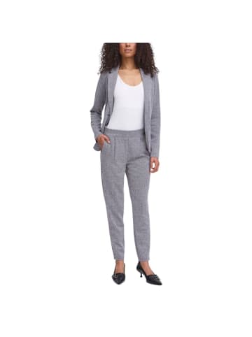 ICHI Blau Polyester Skinny-Hose