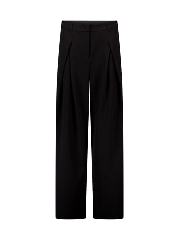 Zero Anzughose mit weitem Bein in Black Beauty