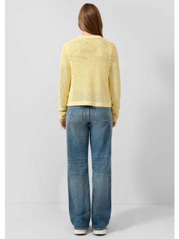 QS Strickjacke in 1101_gelb