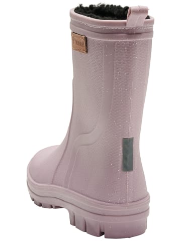 Hummel Schnürsenkel Stiefel Thermo Boot Draußen Kinder in DEAUVILLE MAUVE