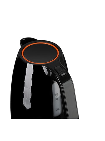 Adler Europe Adler AD 1277 Wasserkocher 1,7 L, 2200 W, 360°-Sockel - Schwarz in Schwarz