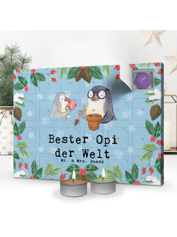 Mr. & Mrs. Panda Adventskalender Pinguin Bester Opi der Welt mit... in Eisblau