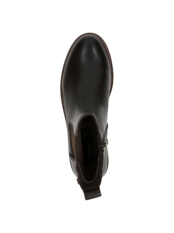 Caprice Chelsea Boot in DK BROWN NAPPA