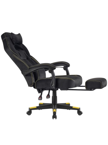 SONGMICS Bürostuhl Cathy in Vintagebraun-Tintenschwarz - (B)69.7 x (H)128 x (T)72.4 cm