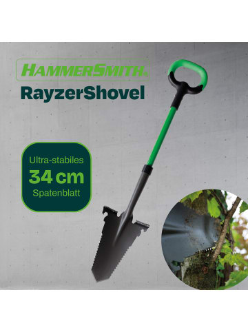 Hammersmith All-in-One Werkzeug für den Garten RayzerShovel in Grün