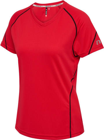 Newline Sportshirt "Base Coolskin Tee" in Rot