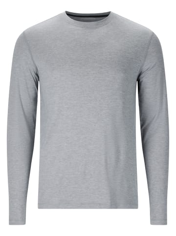 Endurance Langarmshirt Abdon in 2182 Flint Stone