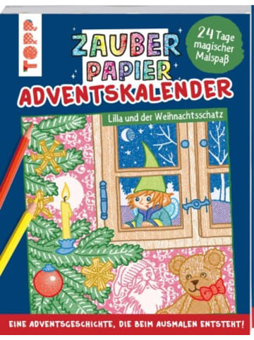 Frech Buch - Zauberpapier Adventskalender - Lilla und der Weihnachtsschatz