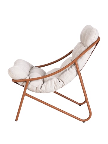 Butlers Sessel COZY TOWN mit Kissen in Hellbraun